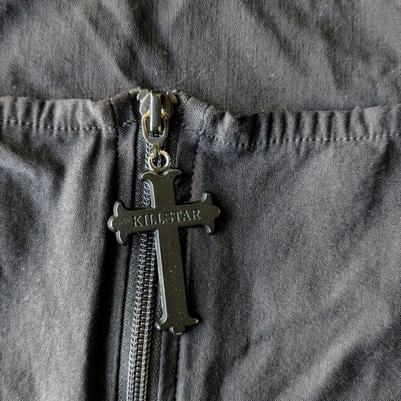 Killstar Isobella Corset Top Black Gothic Underbust Corset size XXL - Picture 6 of 10